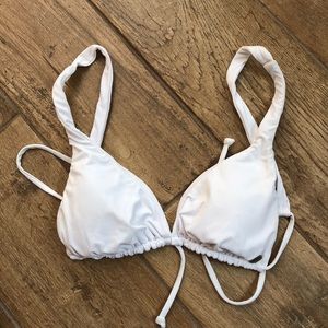White Bikini top
